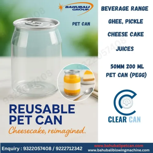 50mm 200ml Pet Can Pegg For Beverages